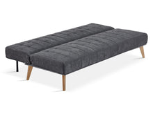 Load image into Gallery viewer, Homer 3 Seater Sofa Bed - Dark Grey