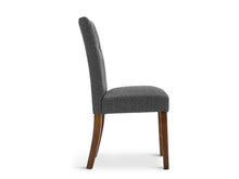 Load image into Gallery viewer, Lucia Upholstered Dining Chair - Set of 2 - Dark Grey
