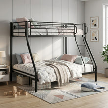 Load image into Gallery viewer, Dobson Metal Triple Bunk Bed - Black