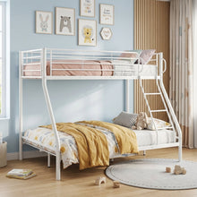 Load image into Gallery viewer, Dobson Metal Triple Bunk Bed - White