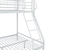 Load image into Gallery viewer, Dobson Metal Triple Bunk Bed - White
