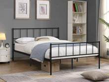 Load image into Gallery viewer, Keira Double Metal Bed Frame - Black
