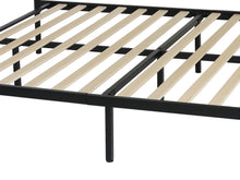 Load image into Gallery viewer, Keira Double Metal Bed Frame - Black