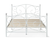 Load image into Gallery viewer, Manaia Double Metal Bed Frame - White
