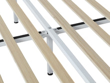 Load image into Gallery viewer, Manaia Queen Metal Bed Frame - White
