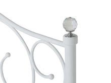 Load image into Gallery viewer, Manaia Queen Metal Bed Frame - White

