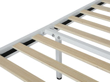 Load image into Gallery viewer, Manaia Queen Metal Bed Frame - White
