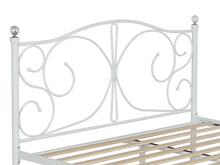 Load image into Gallery viewer, Manaia Queen Metal Bed Frame - White
