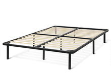 Load image into Gallery viewer, Graham Double Metal Bed Frame - Black At Betalife
