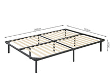 Load image into Gallery viewer, Graham Queen Metal Bed Frame - Black
