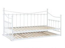 Load image into Gallery viewer, Hartz Single Metal Trundle Bed Frame - White