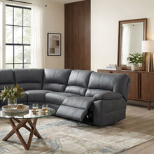 Load image into Gallery viewer, Kingston Electric Recliner Corner Sofa - Grey