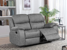 Load image into Gallery viewer, Wilson Manual 2 Seater Recliner Sofa - Grey
