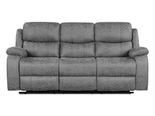 Load image into Gallery viewer, Wilson Manual 3 Seater Recliner Sofa - Grey
