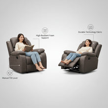 Load image into Gallery viewer, Wilson Manual Recliner Chair - Brown