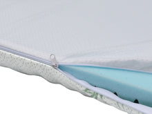 Load image into Gallery viewer, Zonelux 5 Zone Gel Memory Foam Mattress Topper - Super King