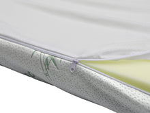 Load image into Gallery viewer, Dream Flip Dual Sided Memory Foam Mattress Topper - Double