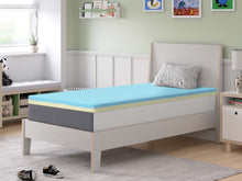 Load image into Gallery viewer, Dream Flip Dual Sided Memory Foam Mattress Topper - King Single
