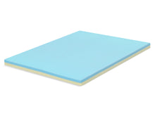 Load image into Gallery viewer, Dream Flip Dual Sided Memory Foam Mattress Topper - Double