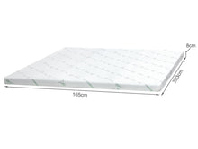 Load image into Gallery viewer, Dream Flip Dual Sided Memory Foam Mattress Topper - Super King