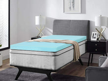 Load image into Gallery viewer, Comfort Plush Gel Memory Foam Mattress Topper - Single