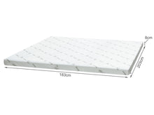 Load image into Gallery viewer, Comfort Plush Gel Memory Foam Mattress Topper - Super King