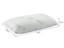 Load image into Gallery viewer, Purity Rest Shredded Memory Foam Pillow 70 x 40 x 15 CM - Set of 2