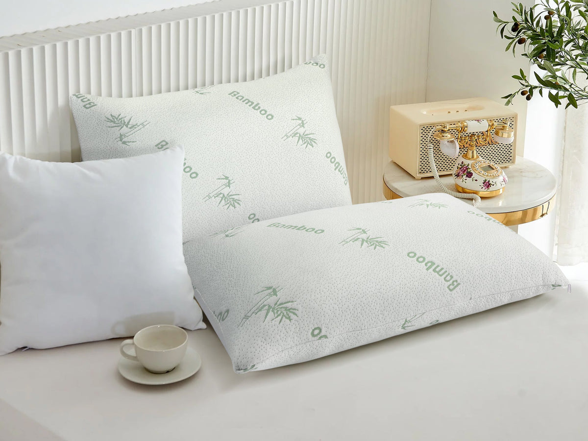 Purity Rest Shredded Memory Foam Pillow 70 x 40 x 15 CM - Set of 2