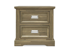 Load image into Gallery viewer, Hadley Solid Wood Bedside Table - Emerland Grey