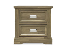 Load image into Gallery viewer, Hadley Solid Wood Bedside Table - Emerland Grey
