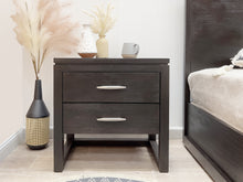 Load image into Gallery viewer, Cabos Solid Wood Bedside Table - Mocha
