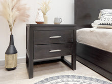 Load image into Gallery viewer, Cabos Solid Wood Bedside Table - Mocha At Betalife
