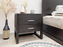 Load image into Gallery viewer, Cabos Solid Wood Bedside Table - Mocha
