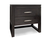 Load image into Gallery viewer, Cabos Solid Wood Bedside Table - Mocha