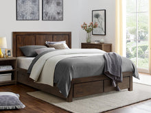 Load image into Gallery viewer, Jarvis Solid Wood Queen Bed Frame - Caramel