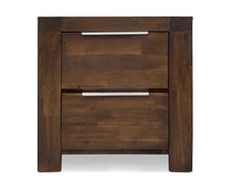 Load image into Gallery viewer, Jarvis Solid Wood Bedside Table - Caramel At Betalife
