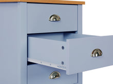 Load image into Gallery viewer, 23091 - Atlas Wooden Bedside Table - Blue Grey - Betalife
