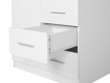 Load image into Gallery viewer, Tongass 2 Door Wardrobe with 3 Drawers - White At Betalife
