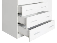 Load image into Gallery viewer, Tongass 3 Door Wardrobe with 3 Drawers - White