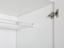 Load image into Gallery viewer, Tongass 3 Door Wardrobe with 3 Drawers - White