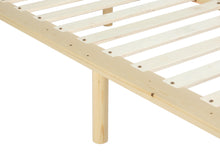 Load image into Gallery viewer, Ohio Queen Wooden Bed Base - Natural
