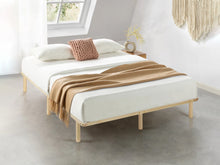 Load image into Gallery viewer, Ohio Queen Wooden Bed Base - Natural
