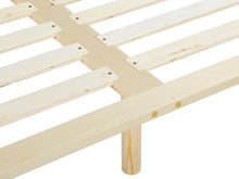 Load image into Gallery viewer, Ohio King Wooden Bed Base - Natural
