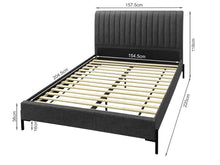 Load image into Gallery viewer, Barrow Queen Bed Frame - Black