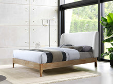 Load image into Gallery viewer, Queena Queen Bed Frame - Cream