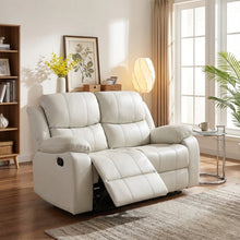 Load image into Gallery viewer, Wilson Manual 2 Seater Recliner Sofa - Beige