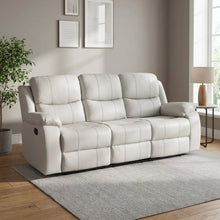 Load image into Gallery viewer, Wilson Manual 3 Seater Recliner Sofa - Beige