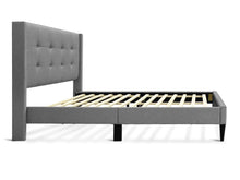 Load image into Gallery viewer, Sealy Double Bed Frame - Light Grey
