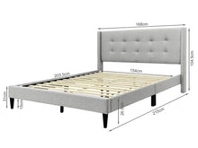 Load image into Gallery viewer, Sealy Queen Bed Frame - Silver At Betalife