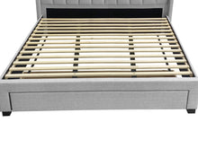 Load image into Gallery viewer, Hogan Super King Bed Frame with Storage - Light Grey At Betalife
